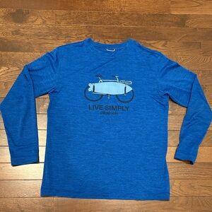 Patagonia Kids Large Capilene Cool Daily Long Sleeve Sun Shirt Live Simply UPF